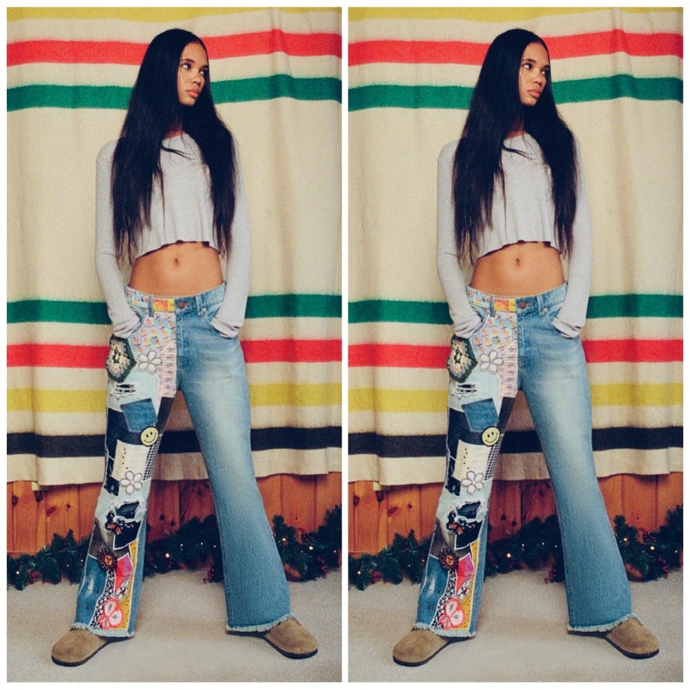 Highrise Bohemian Jeans - Picture 3 of 7